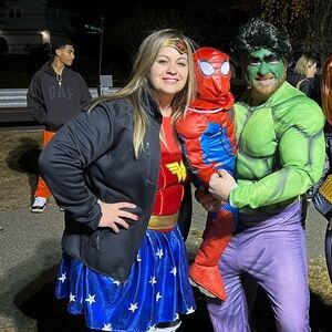 DC Red and Blue Wonder Woman Costume
